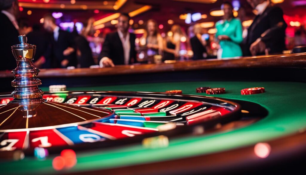 Roda Roulette Langsung (Live Roulette Wheel)